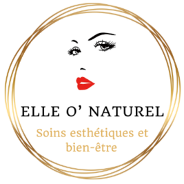 Logo Elle O Naturel, soins d'esthétique et de bien-être, institut de beauté traditionnel.